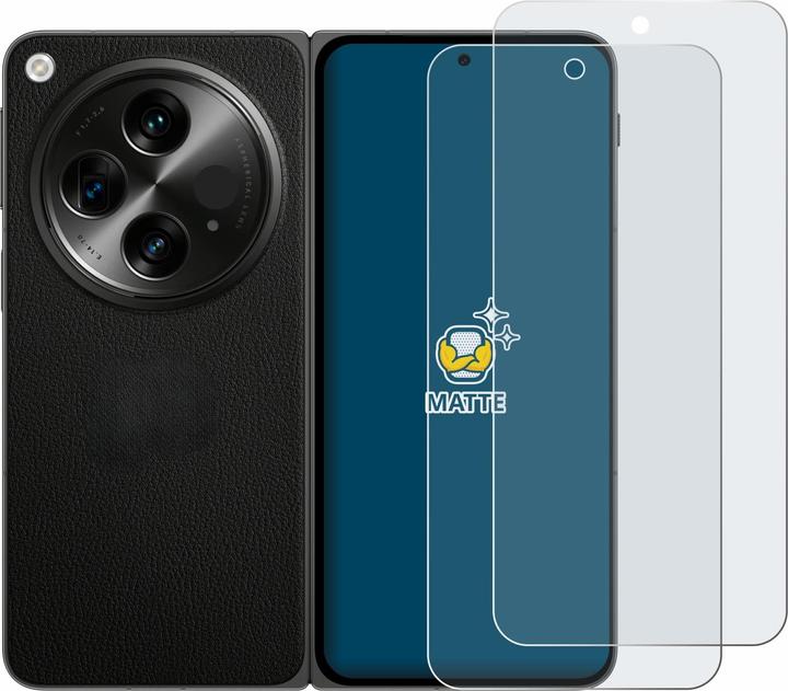 Actual product image BROTECT Anti-glare screen protector matt (2 Piece, OnePlus Open)