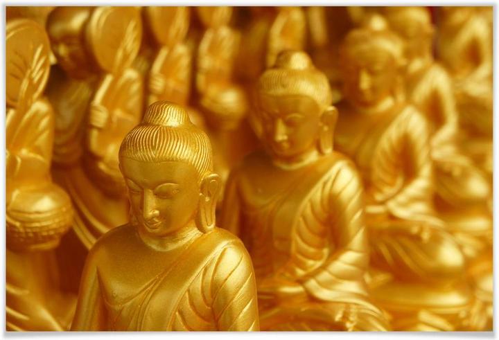 Immagine prodotto Trenddeko Buddha d'oro (60 x 40 cm)