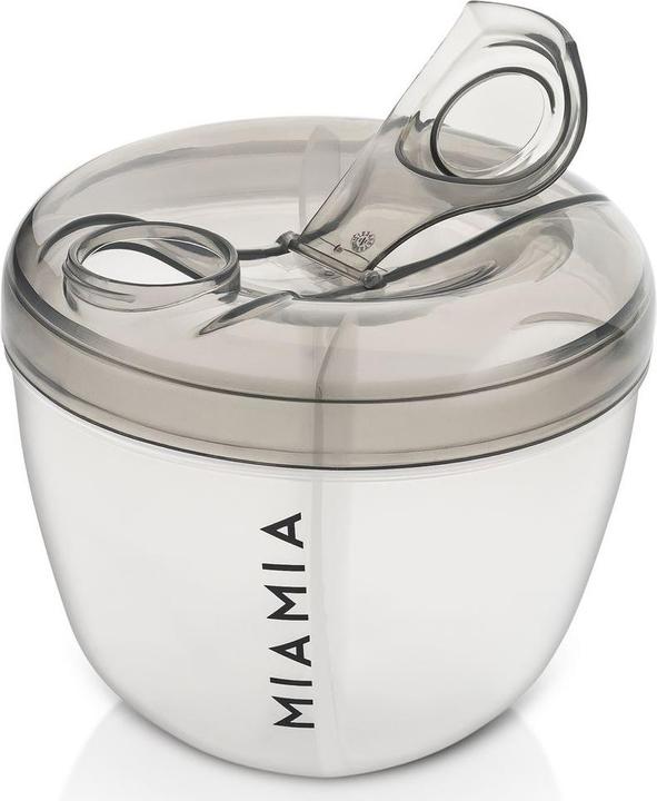Actual product image MiaMia Baby bottle accessories Milk powder dispenser 4 compartments - Grey