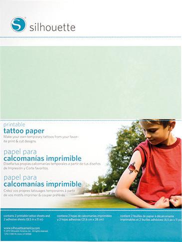 Produktbild Silhouette Bedruckbares Tattoo Papier
