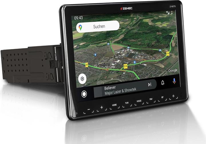 Actual product image Zenec Z-N875 (Android car, Apple Carplay)