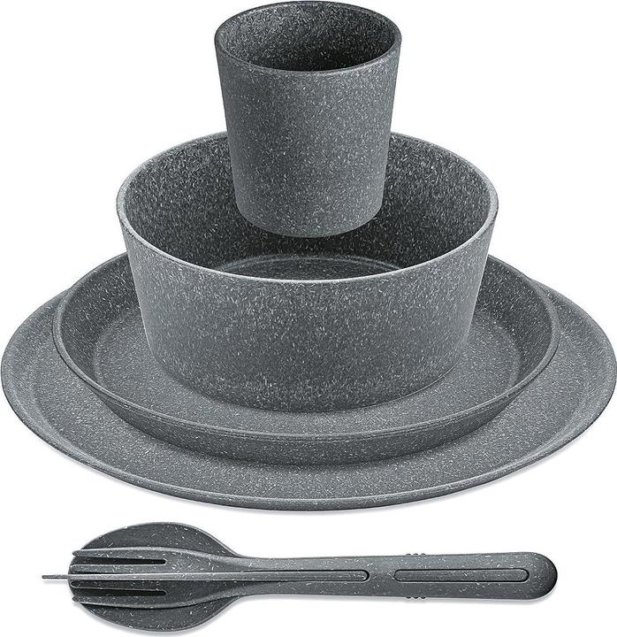 Produktbild Koziol Geschirrset 10tlg.grau (10 Stück)