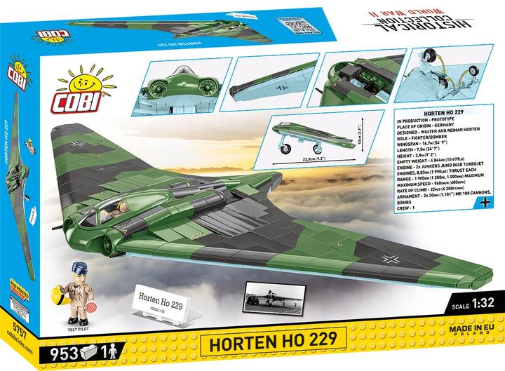 Actual product image Cobi H.C. WWII Horten HO 229