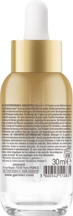 Actual product image Garnier Ambre Solaire Natural Bronzer (Self tanning foam, 30 ml)