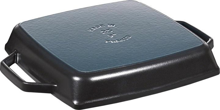 Produktbild Staub American Grillpfanne quadr., schwarz, 33x33 cm (33 cm, Grillpfanne, Gusseisen)