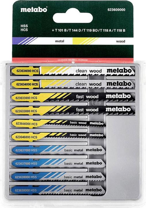 Produktbild Metabo Stichsägeblattsortiment