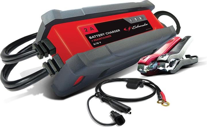Schumacher Caricabatterie SPI2 6V e 12V (12V, 6V, 2 A)