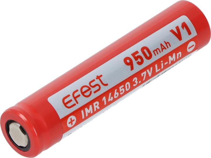 Actual product image Efest Battery IMR 14650 (1 pcs., 14650, 950 mAh)