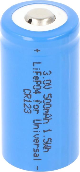 Produktbild AccuCell Akku CR123A (1 Stk., CR123A, 500 mAh)