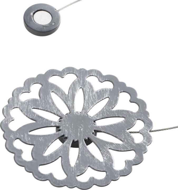 Produktbild Casativo Vorhanghalter magnetisch, Blumenform, Raffhalter Holz