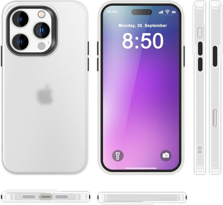 Produktbild Nalia Matt Silikon Hülle (Apple iPhone 16 Pro)