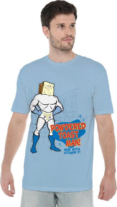 Image du produit Ren & Stimpy - T-shirt POWDERED TOAST MAN - Homme (M)