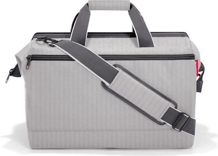 reisenthel allrounder L pocket herringbone grey