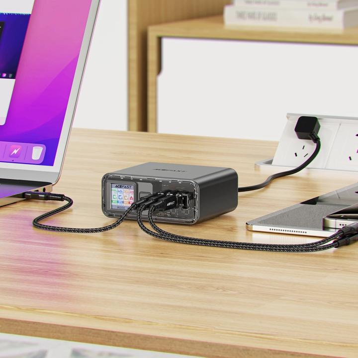 Actual product image Acefast Desktop Power Station (4 Ports)