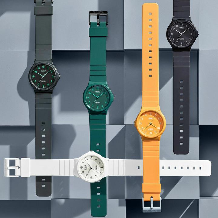 Produktbild Casio Uhr Unisex Kollektion Grünes Gehäuse und (Analoguhr)