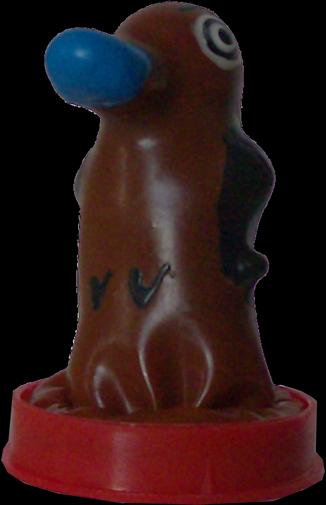Condomerie Scherzkondom mit Figur «Schnabeltier» 1 Stück, handbemalt (1 Stk.)