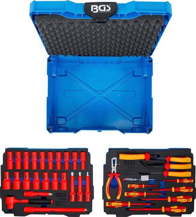 Produktbild BGS VDE-Zangen- / Schraubendreher- und Steckschlüssel-Satz | systainer® | 36-tlg. (36 Teile)