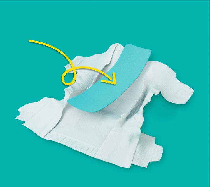 Produktbild Pampers Baby-Dry (Gr. 3, Tragepack, 34 Stück)