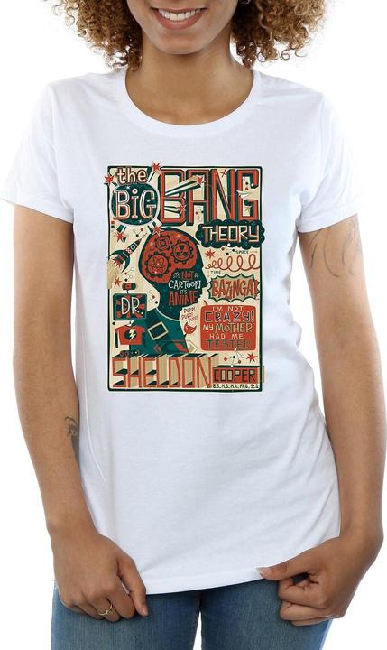 Produktbild Big Bang Theory Infographic Poster TShirt (M)