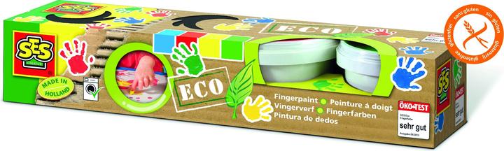 Produktbild Ses ECO Finger malen (Grün, Rot, Gelb, 110 ml)