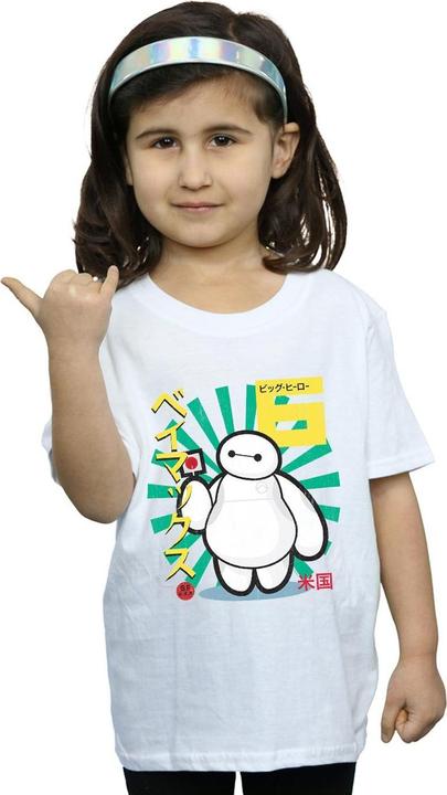 Immagine prodotto Disney Big Hero 6 Baymax Lollypop Maglietta Ragazze (152, 158)