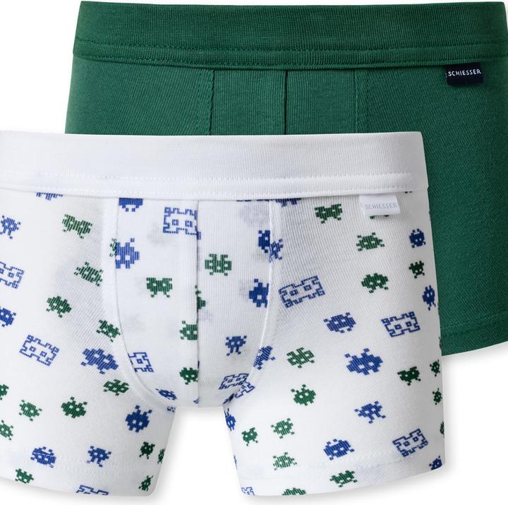 Image du produit Schiesser Lot de 2 shorts garçons (98, lot de 2)