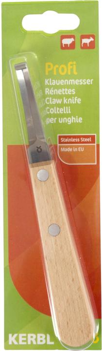 Produktbild Kerbl 16819 Klauenmesser Profi beidseitig