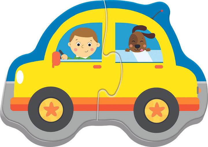 Actual product image Trefl Baby Classic vehicle (207 pieces)