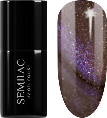 Produktbild Semilac UV-Nagellack 827 AI Braun 7ml (827 AI Brown, Gel-Effekt Nagellack)