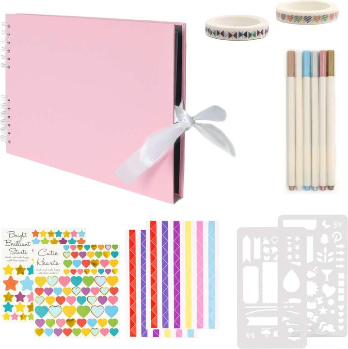 Actual product image Intirilife Photo album book with spiral binding