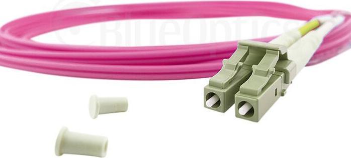 Immagine prodotto BlueOptics Cavo patch in fibra ottica duplex LC-ST OM4 2 metri (CAT7, 2 m)