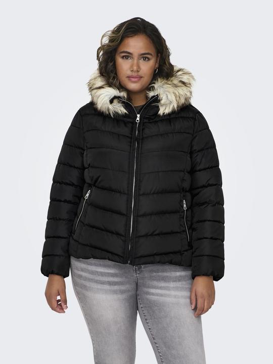 Actual product image Only Hood with faux fur lining Jacket Quilted jacket (L)