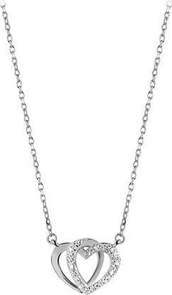 Produktbild Beneto Silver necklace with heart AGS779 / 48 (chain. pendant) (L)