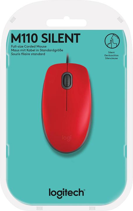 Image du produit Logitech M110 Silencieux (Filaire)