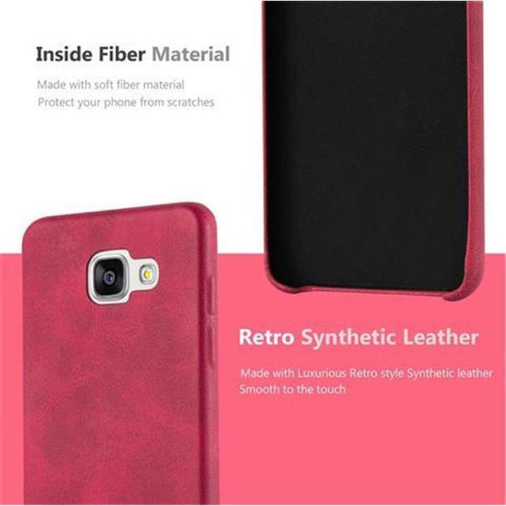 Productafbeelding Cadorabo Harde kaft imitatieleer met structuur (Samsung Galaxy A3)