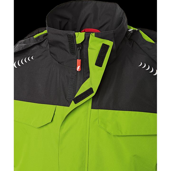 Produktbild Magni Regenjacke Plus lime/schwarz Gr. XL Fortis Elements (XL)