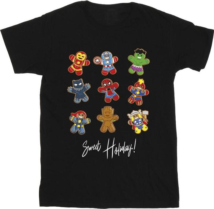 Actual product image Mens Gingerbread Avengers T-Shirt (XL)
