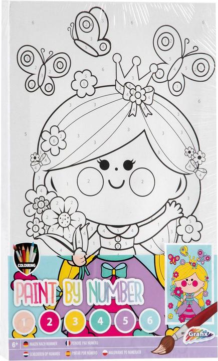 Actual product image Grafix Painting by Numbers - Girls