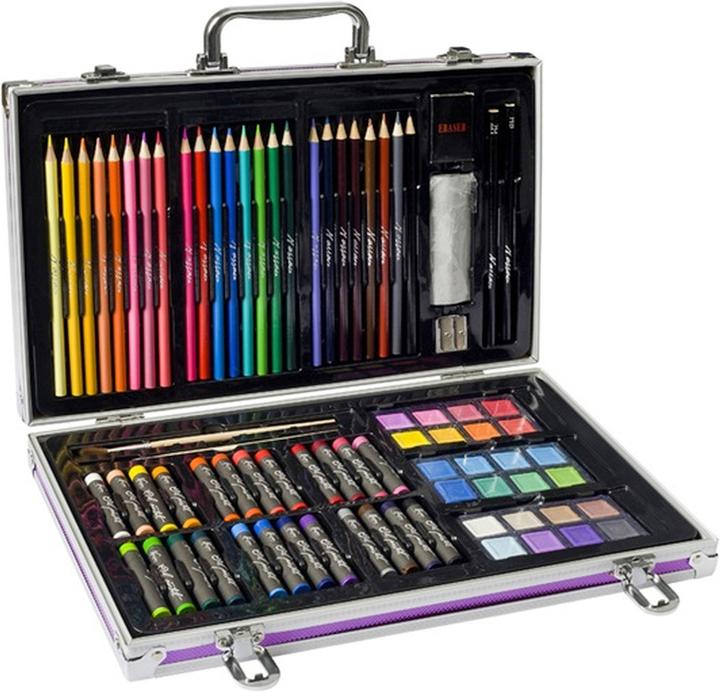 Actual product image Grafix Luxury metal colour case, 79 pcs.