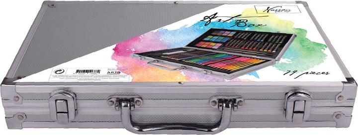 Actual product image Grafix Luxury metal colour case, 79 pcs.