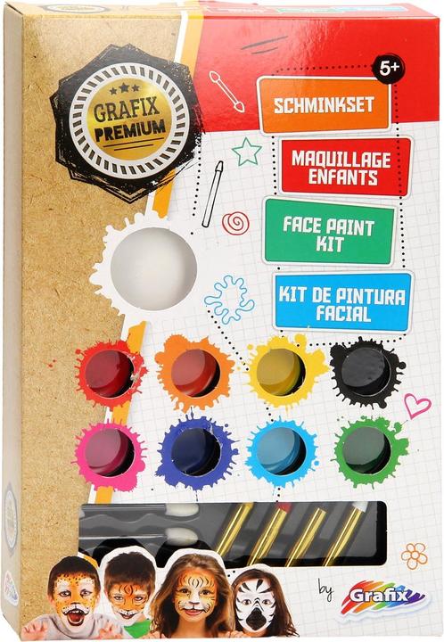 Produktbild Grafix Gesichtsbemalungsset, 9 Farben