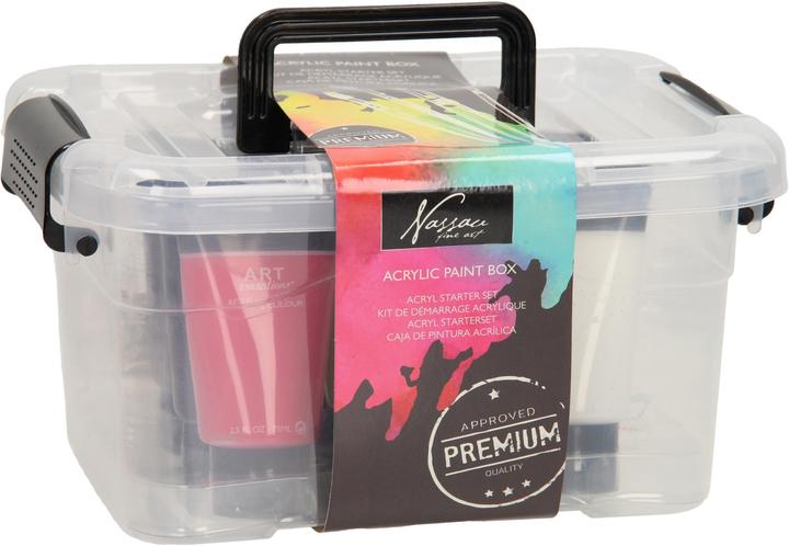 Actual product image Grafix Acrylic Starter Set with 6 brushes
