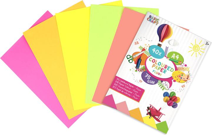 Grafix Coloured paper (75 g/m², 40 x)