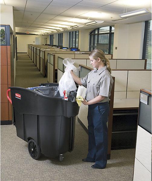 Produktbild Rubbermaid Mobiler Abfallsammler Mega BRUTE® (400 l)