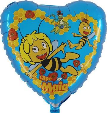 Produktbild Widmann Biene Maja: Silberfolienballon ital.Lizenz