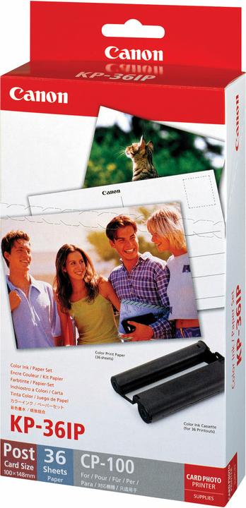 Immagine prodotto Canon Kp-36ip (255 g/m², 148 x 100 mm, 36 x)