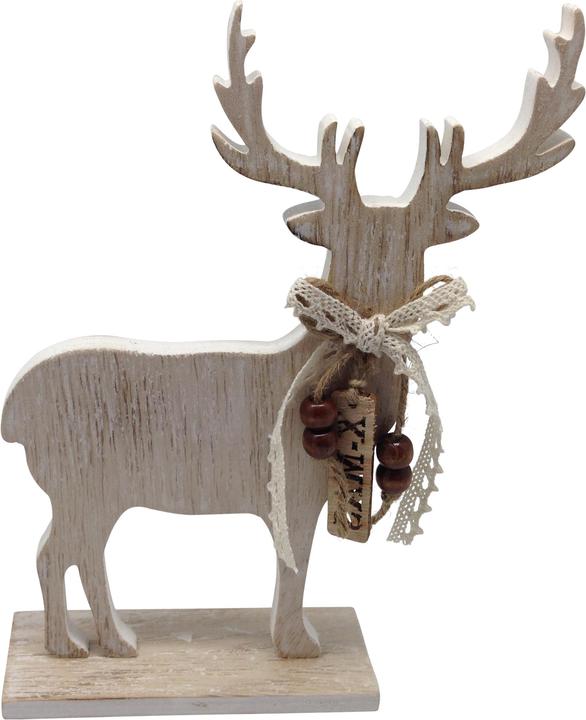GuGus Hirsch stehend aus Holz