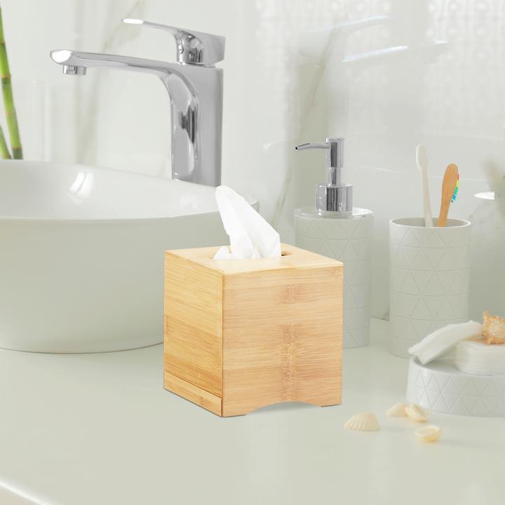 Image du produit Relaxdays boîte de mouchoirs cosmétiques