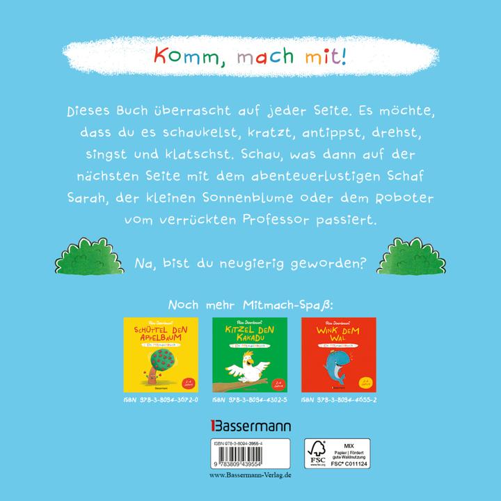 Actual product image Schaukel das Schaf - Ein Mitmachbuch. Für Kinder von 2 bis 4 Jahren (German)