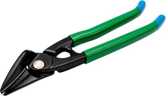 Actual product image Bahco Offset sheet metal shears for straight cuts, right-hand hole cuts and continuous cuts, for w (280 mm)
